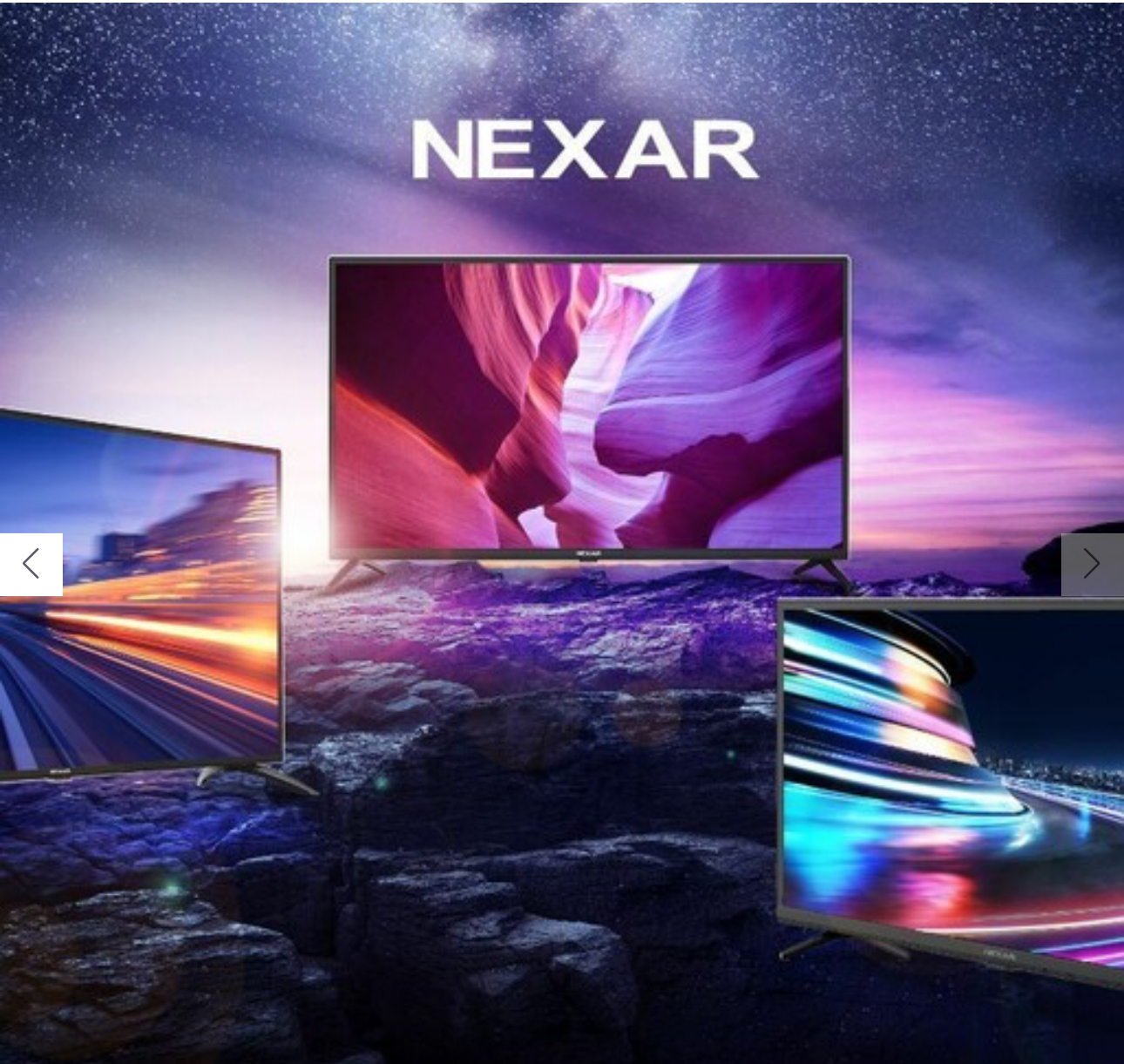 تلویزیون ال ای دی نکسار 43 اینچ مدل NTV-H43B416N