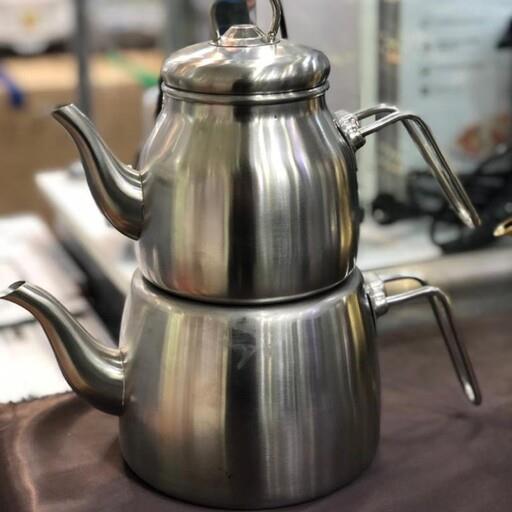 کتری و قوری برند یونیک مدل Kettle with Pot unique un-2022