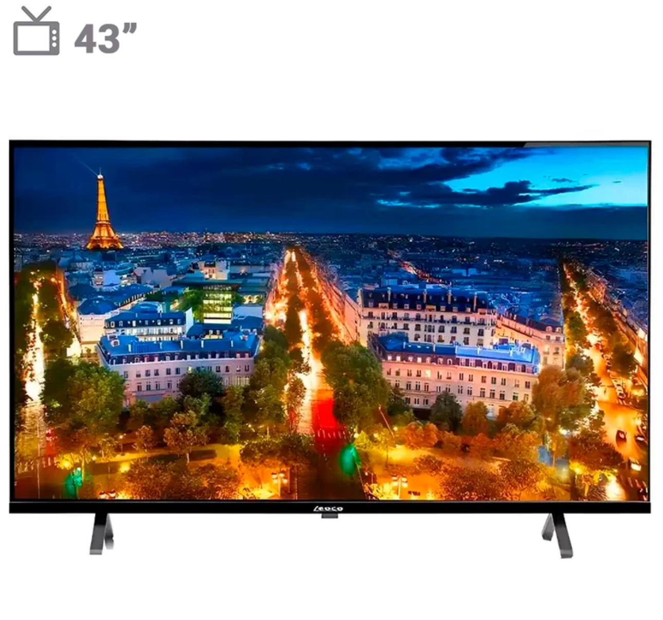 تلویزیون هوشمند 43 اینچ لئوکو مدل L43JFS ا leoco SMART TV model L43JFS
