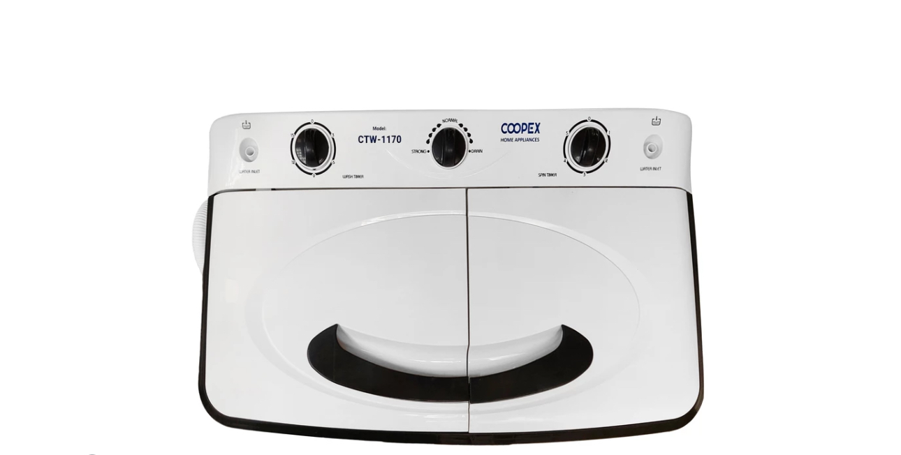 ماشین لباسشویی  دو قلو کوپکس مدل CTW-1170 ظرفیت 7 کیلوگرم