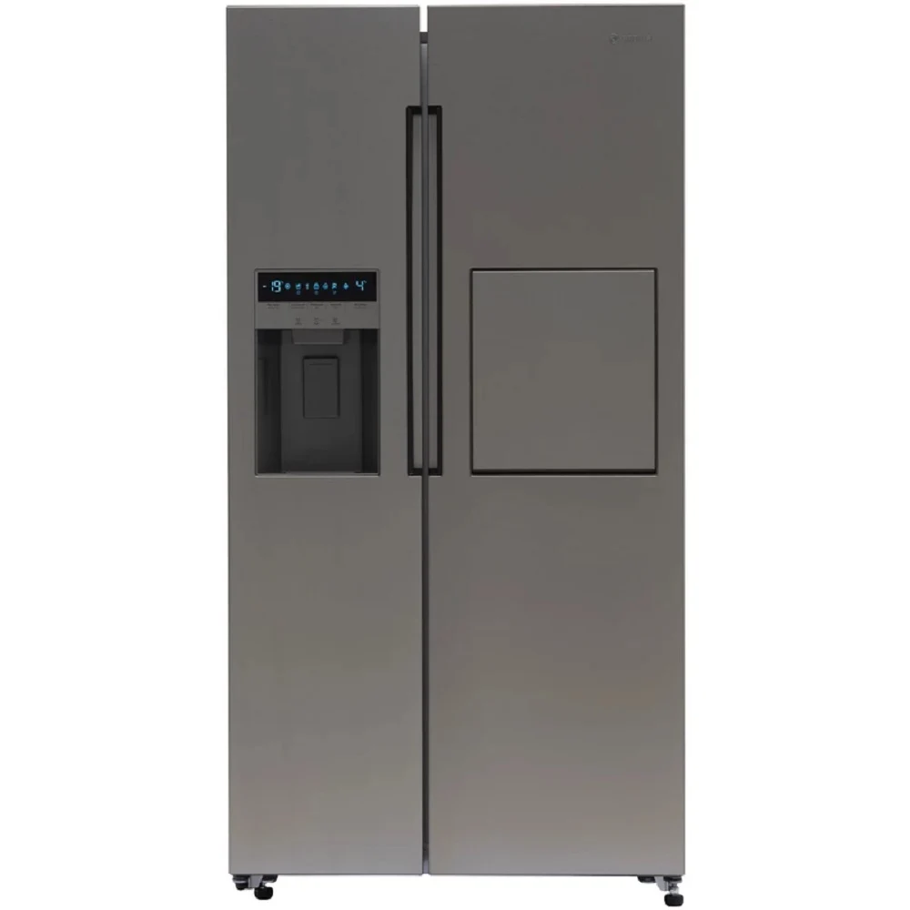 یخچال فریزر ساید بای ساید اسنوا مدل هارمونیS۱Dim210w سفید