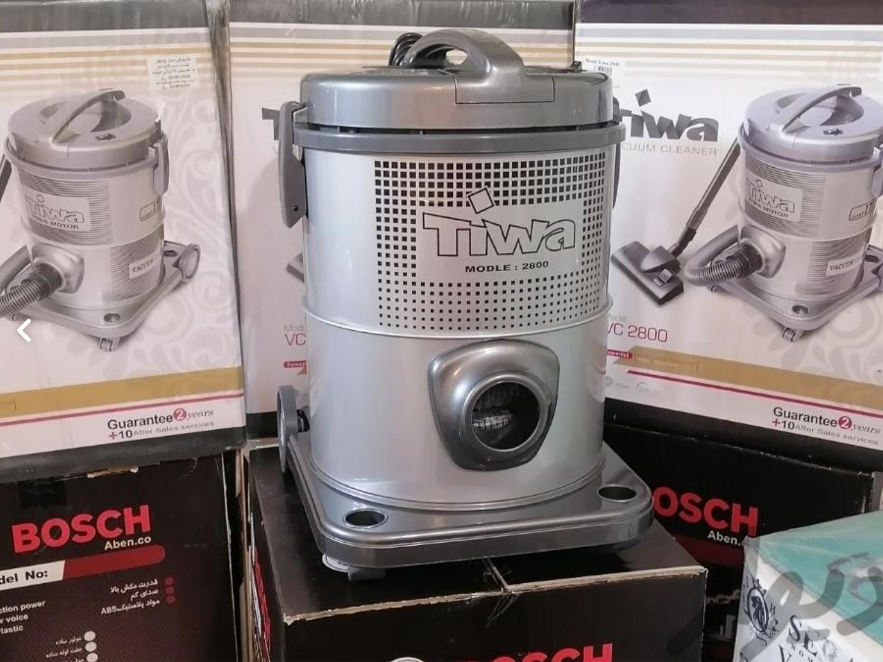 جاروبرقی سطلی تیوا جارو پرقدرت Tiwa مدل 2800