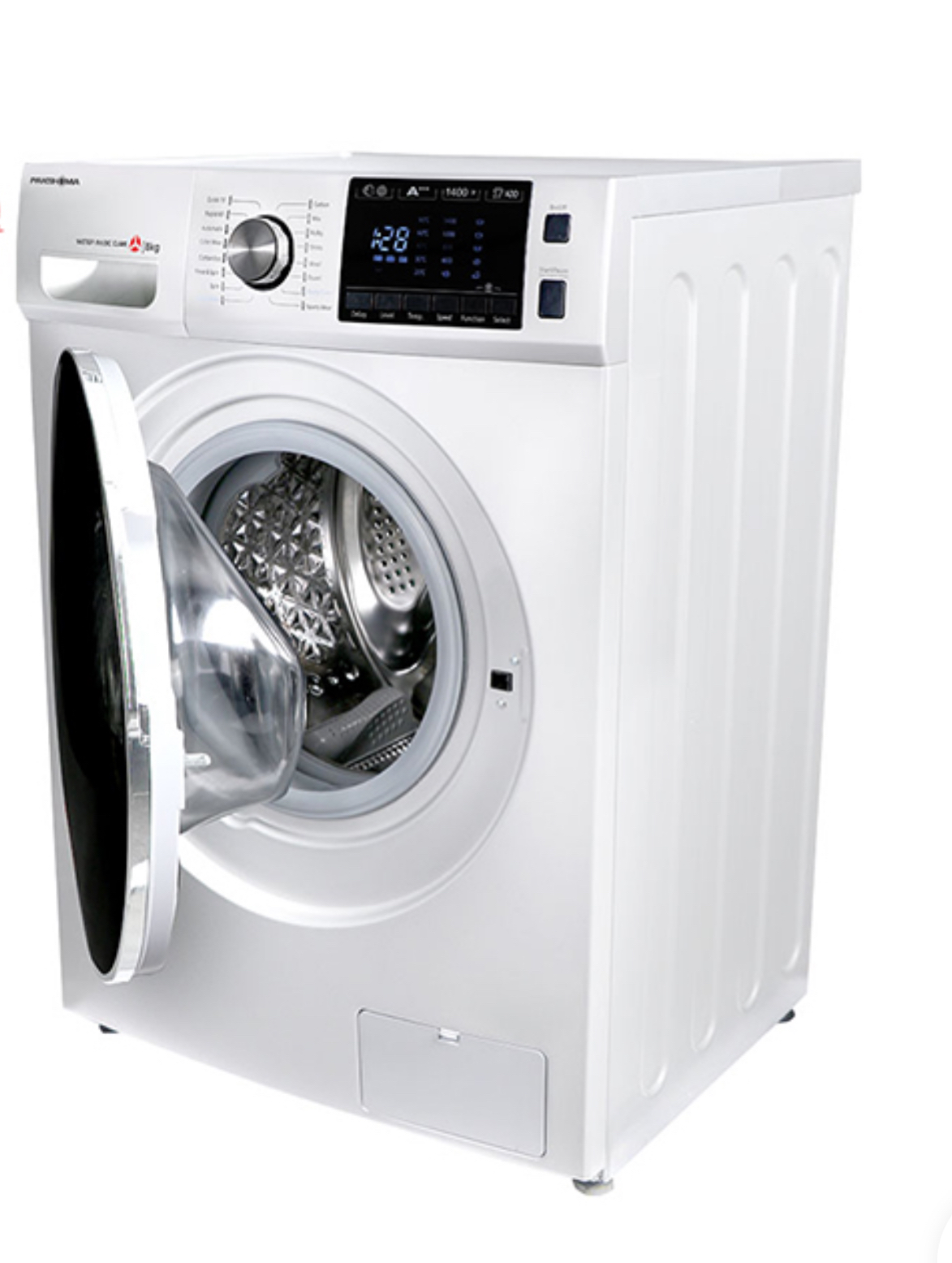 ماشین لباسشویی پاکشوما 8کیلویی مدل BWF 40811 ا PAKSHOMA WASHING MACHINE BWF 40811 WT 8 KG